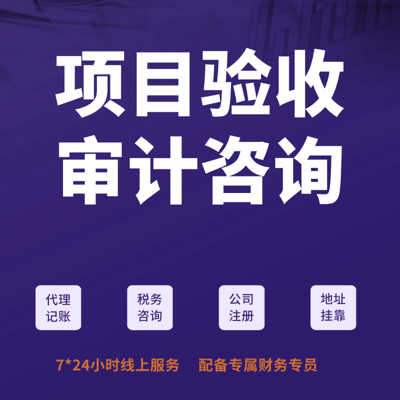 项目验收审计咨询