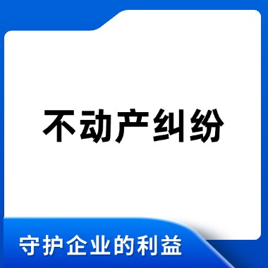 不动产纠纷